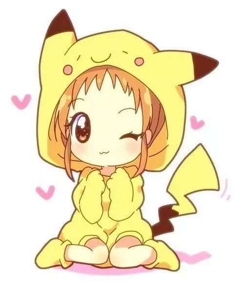 Chibi Pikachu Girl