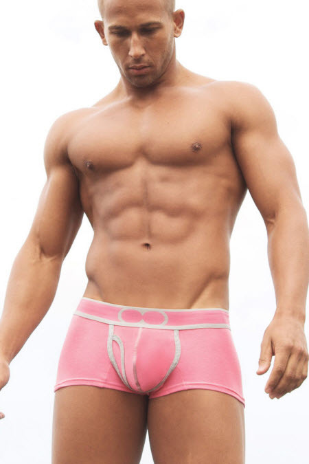 Men Underwear Pink Thong