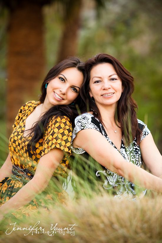 Mother And Daughter Portrait Ideas