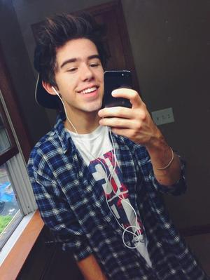 ultra-cute teenager teenager boy selfie