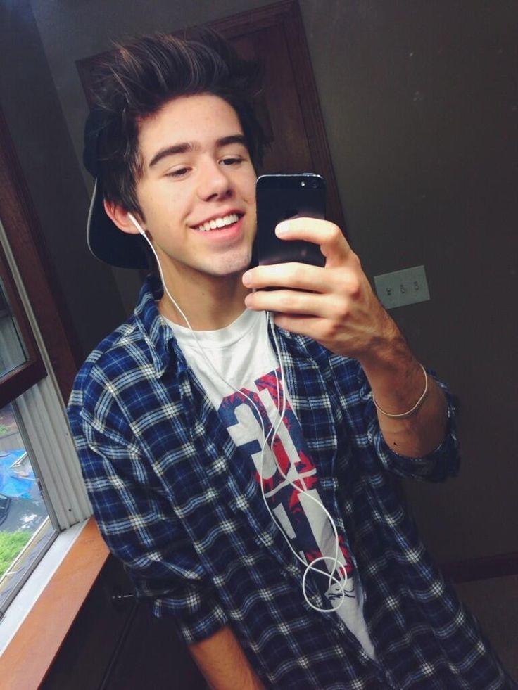 Cute Teenage Teen Boy Selfie