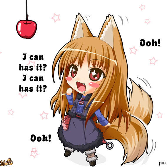 Spice And Wolf Holo Chibi
