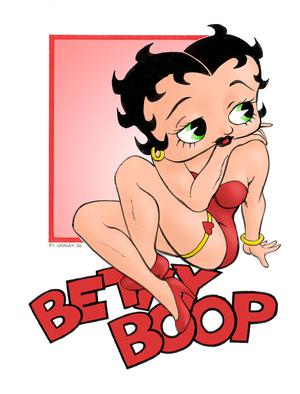 black betty boop cartoon