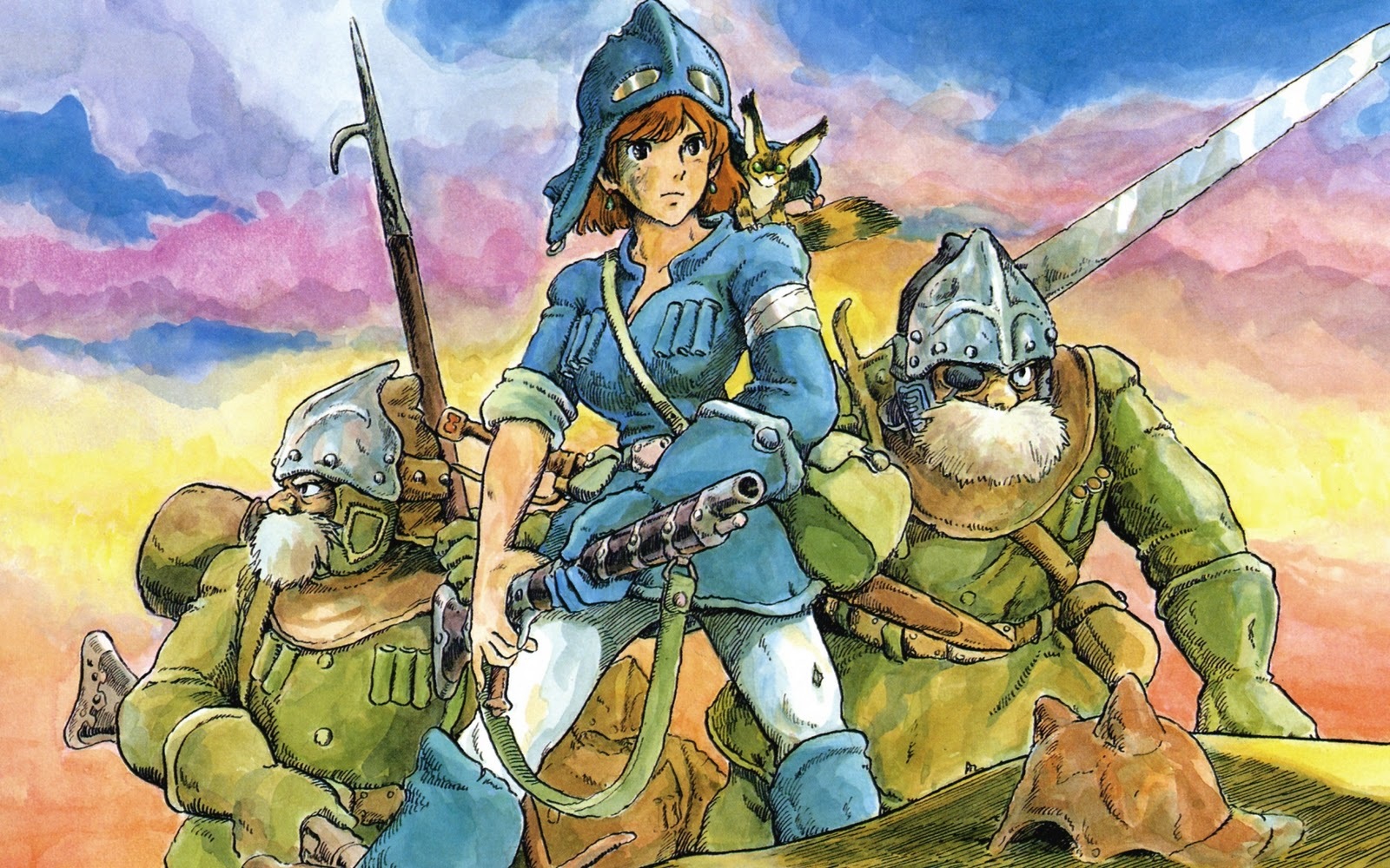 Nausicaa Valley Of The Wind Characters