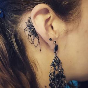 tattoo designs behind ear