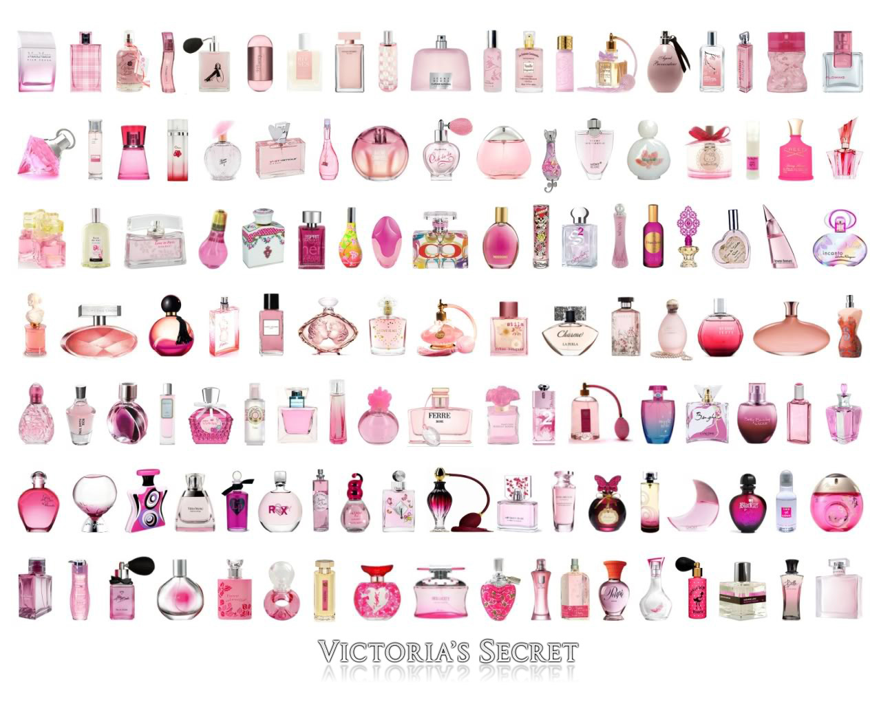 Victoria Secret Pink Perfume Bottle
