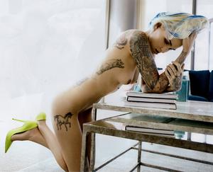 ruby rose exposed stripped
