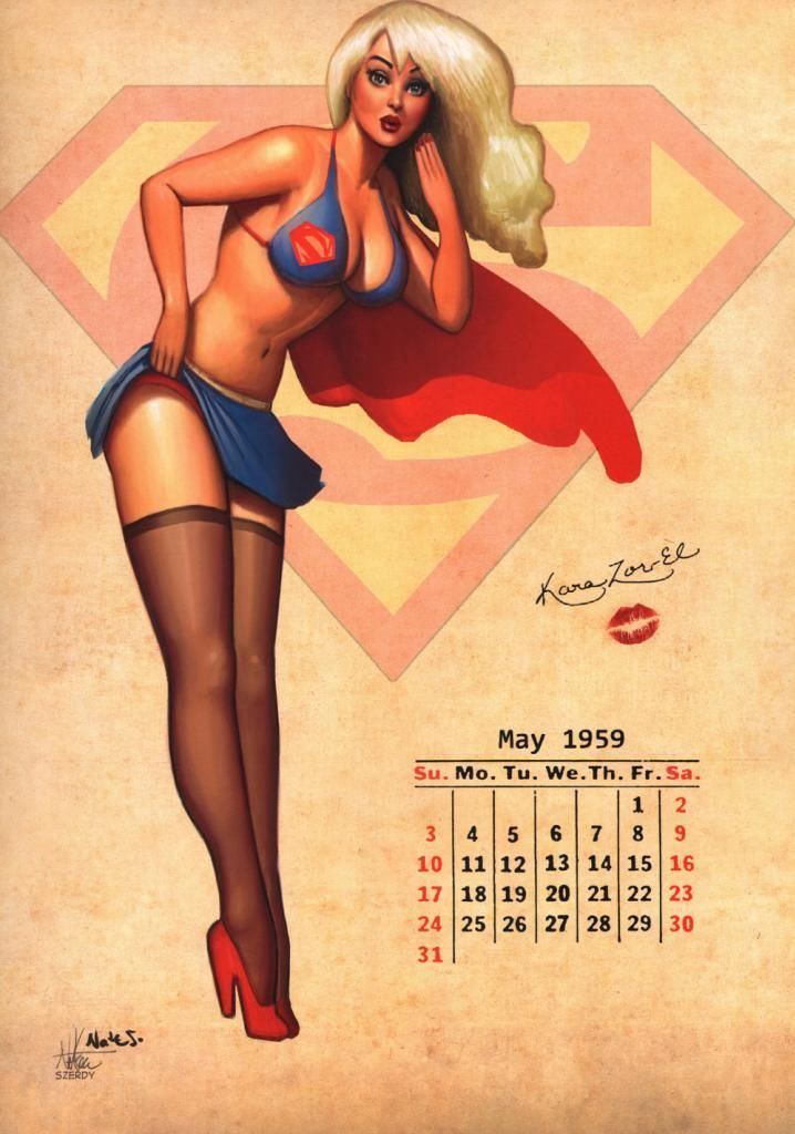 Pin Up Girl Calendar