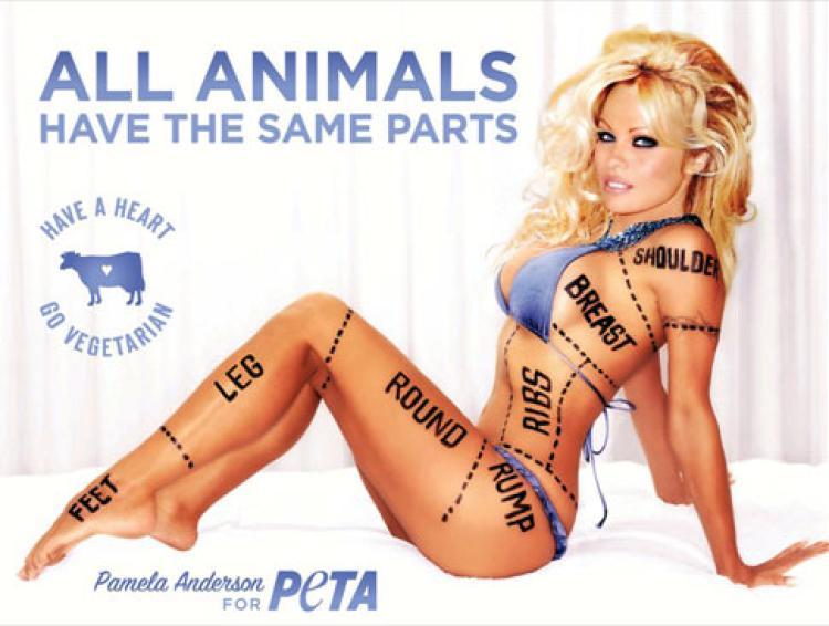 Pamela Anderson Peta