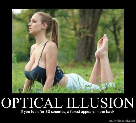 Boob Optical Illusion