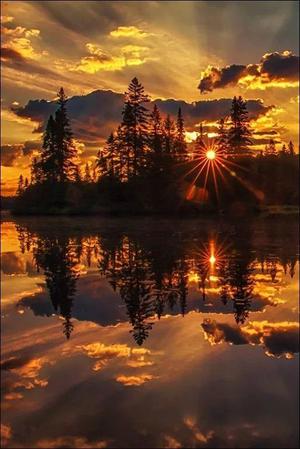 mind-blowing sunset nature photography