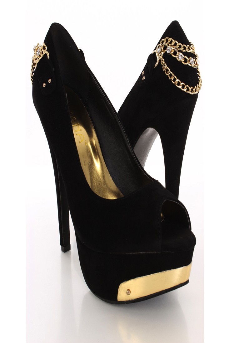 Black High Heels For Prom
