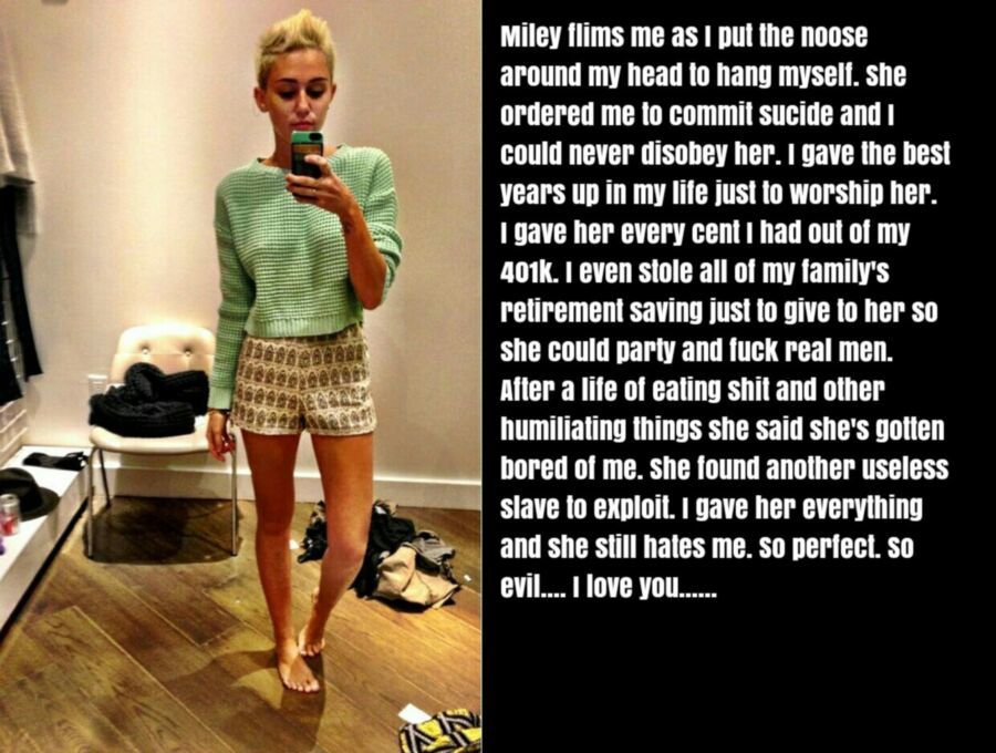 Miley Cyrus Captions