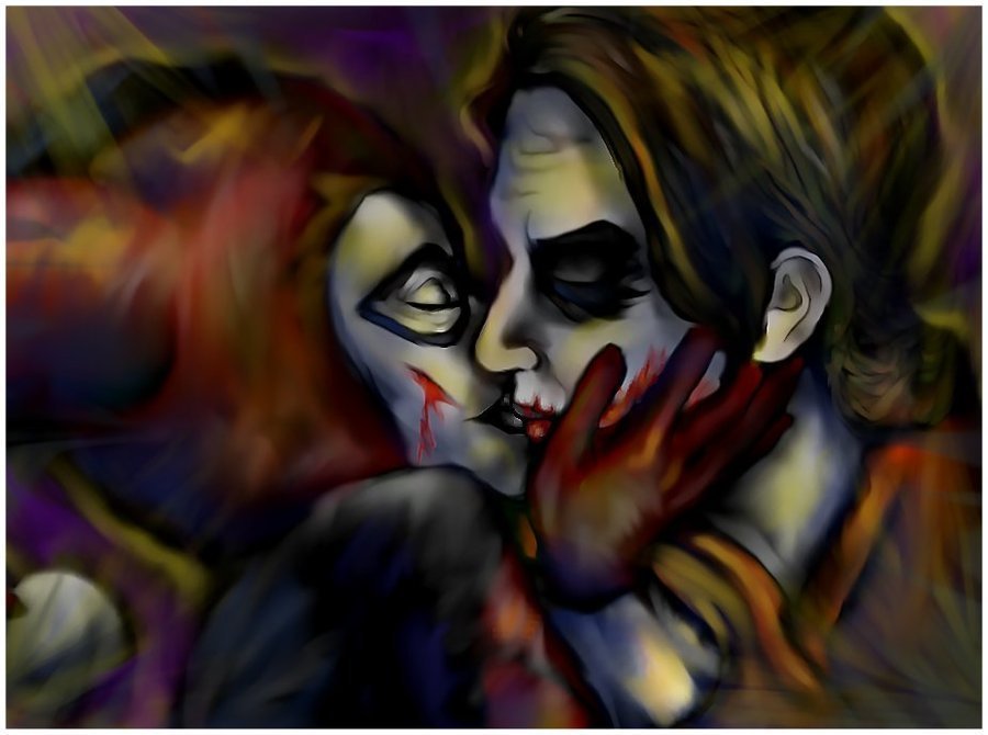 Joker And Harley Quinn Kiss