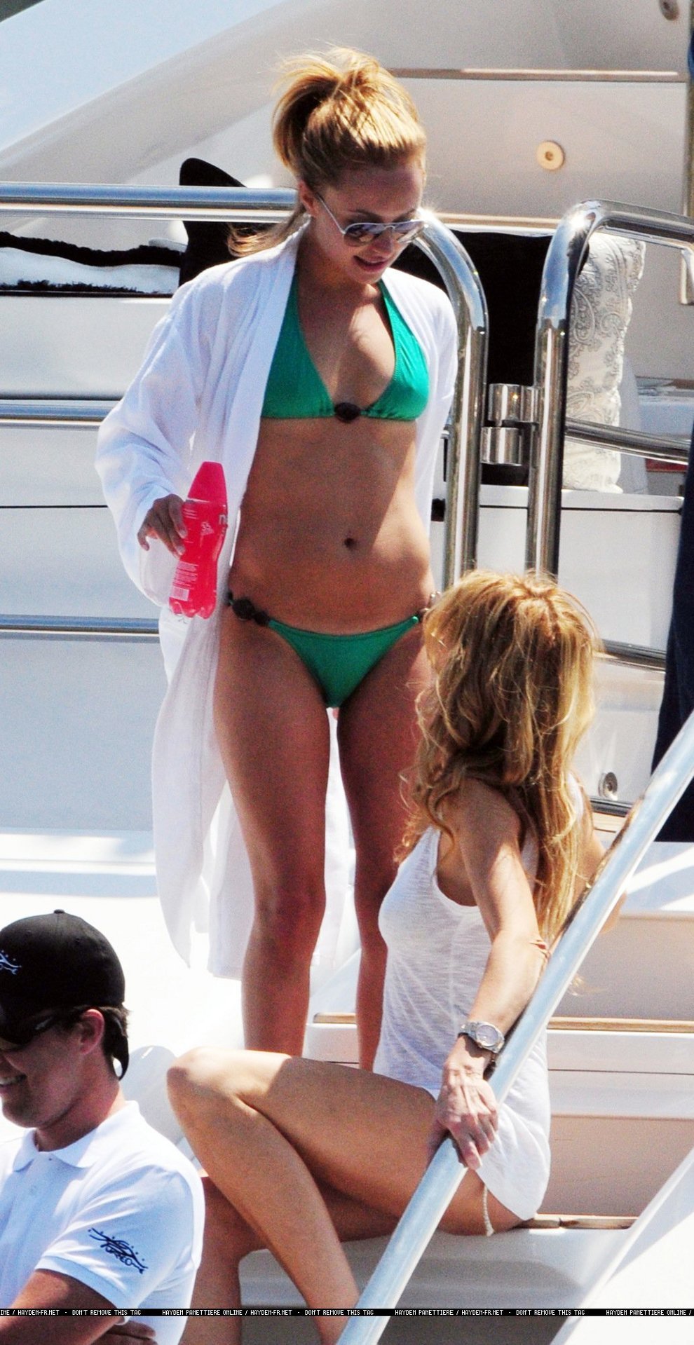 Hayden Panettiere Bikini Yacht