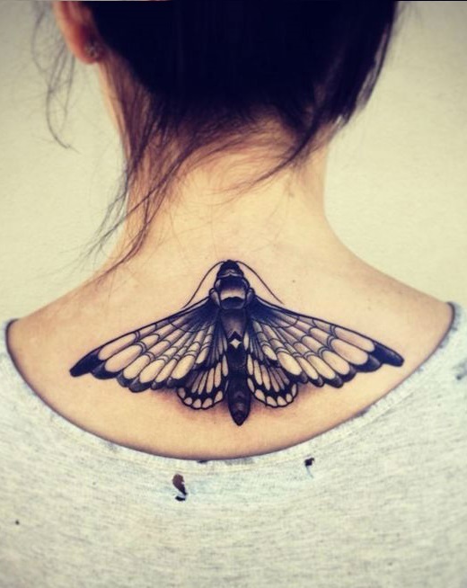Sexy Neck Tattoos Designs For Women