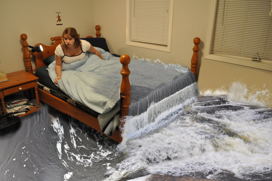 Leak Water Bed