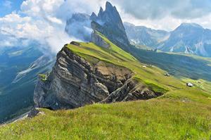 odle mountains italy