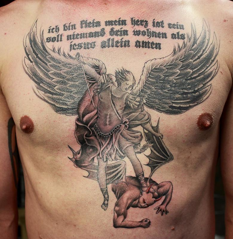 Archangel Angel Michael Tattoo