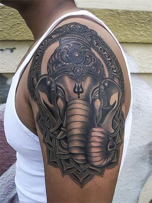 ganesha tattoo designs for men