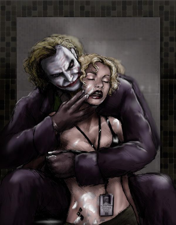 Sexy Harley Quinn And Joker Love