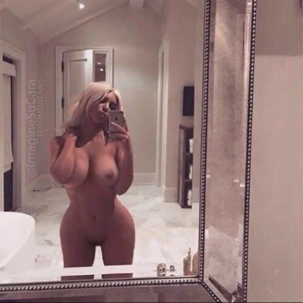 Instagram Nude Kim Kardashian Naked