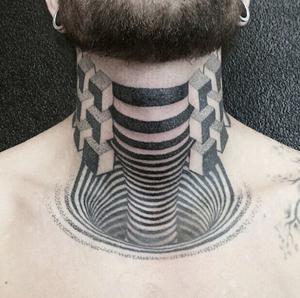 optical illusion tattoo designs