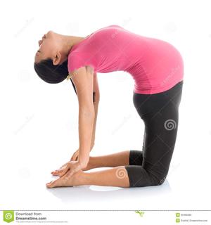 camel pose yoga positions