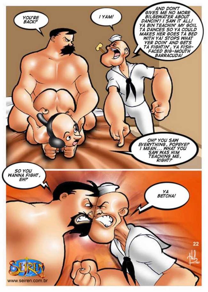 Popeye Cartoon Porn Comics