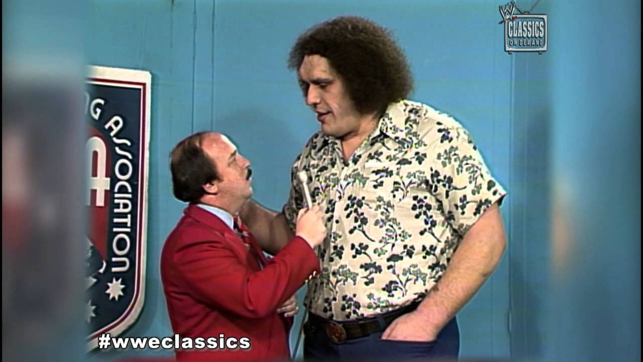 Andre The Giant And Gene Okerlund
