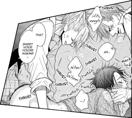 Hardcore Yaoi Threesome Manga