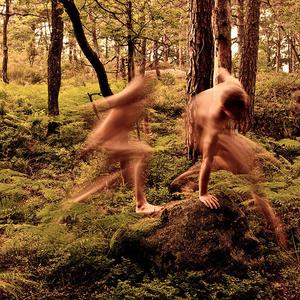 bare gals running thru forest