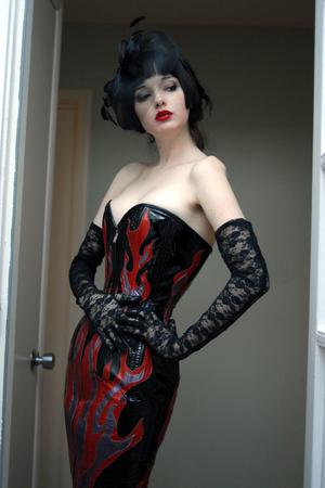 spandex corset dress tumblr