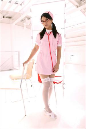 chinese costume play nurse
