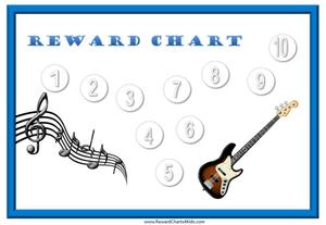 printable music practice chart