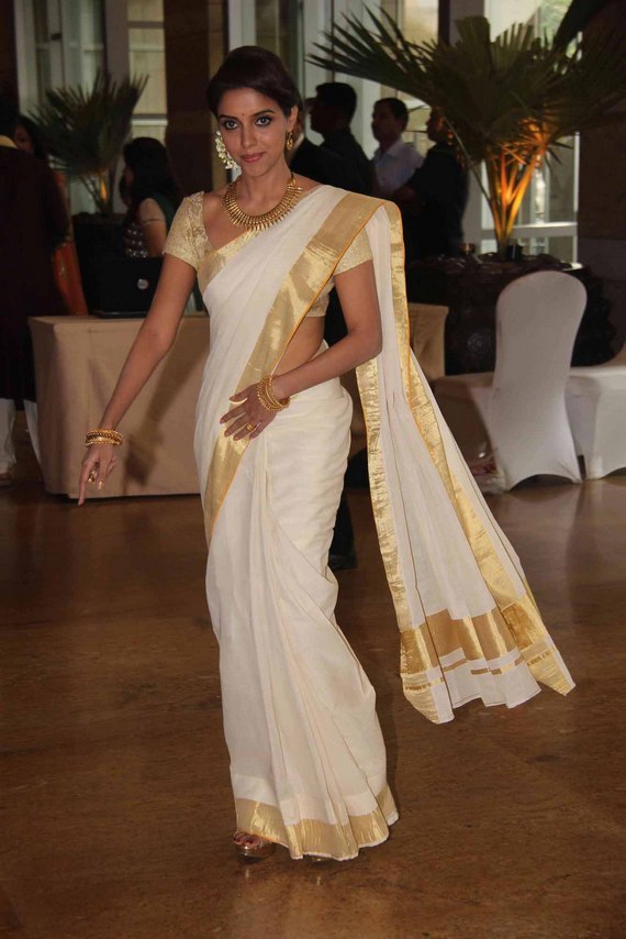 Asin Kerala Saree