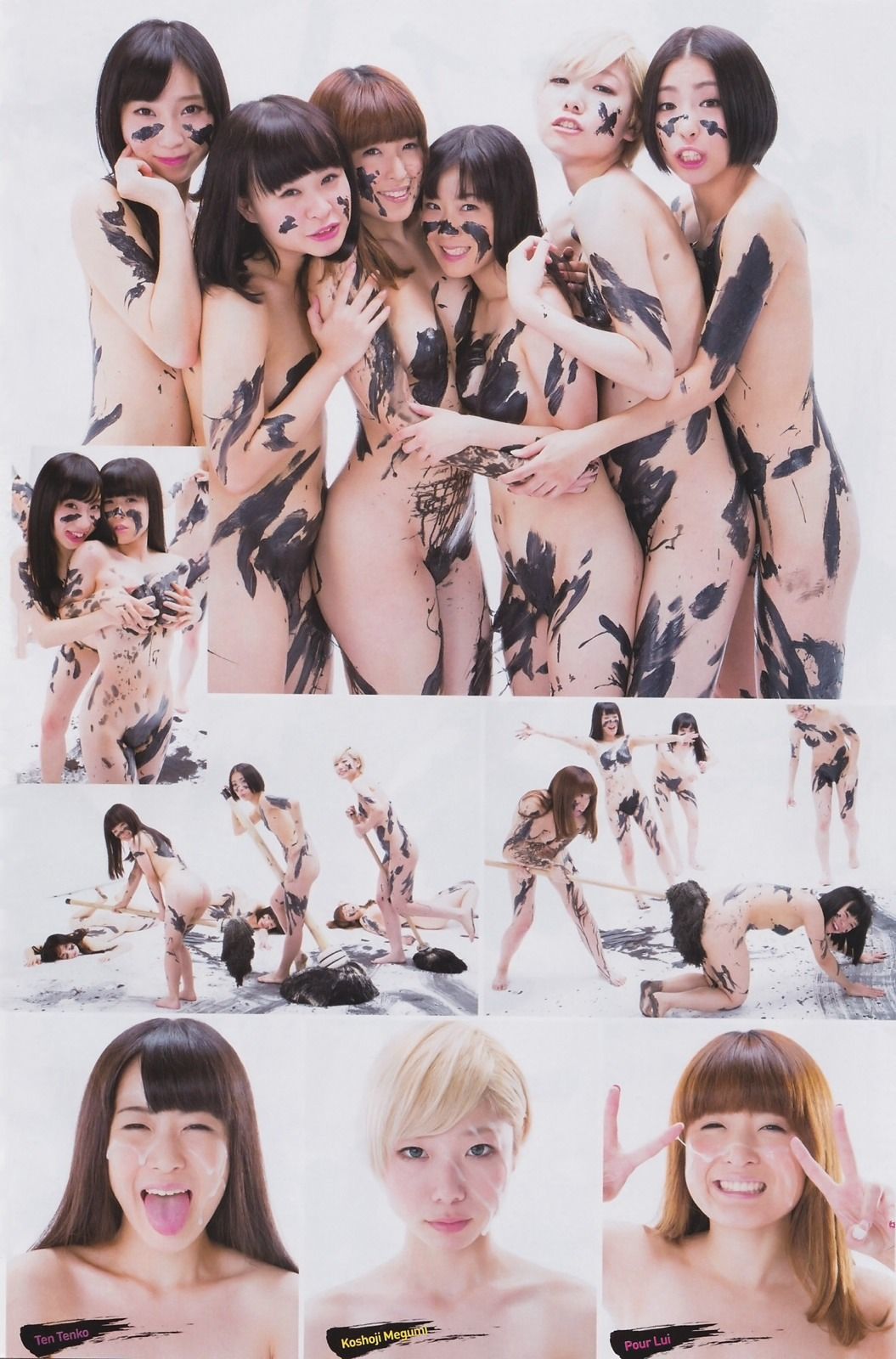 Japanese Nude Idol Girl Groups Pop