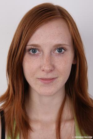 ginger-haired lucie czech casting